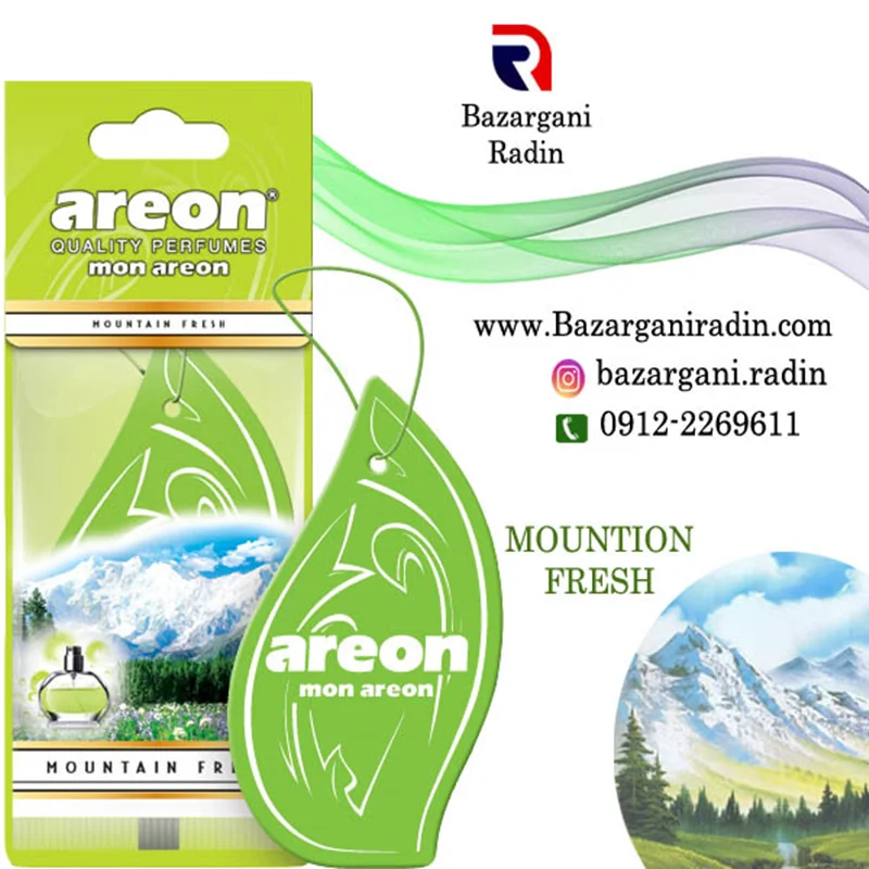 خوشبو کننده آرئون کارتی مون رایحه Mountain Fresh