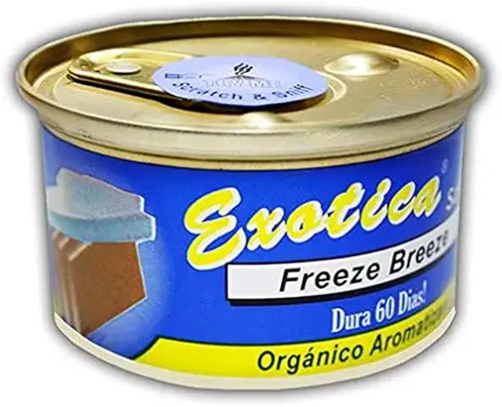 خوشبو کننده خودرو اگزوتیکا کن رایحه exotica ken scent freeze Breeze