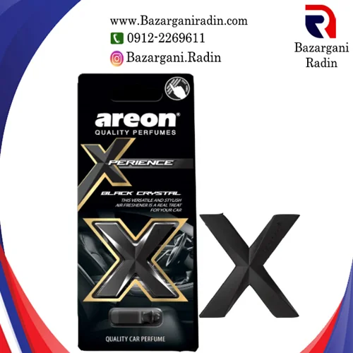 خوشبو کننده خودرو آرئون دریچه کولر ایکس Areon XPERIENCE رایحه Black Crystal
