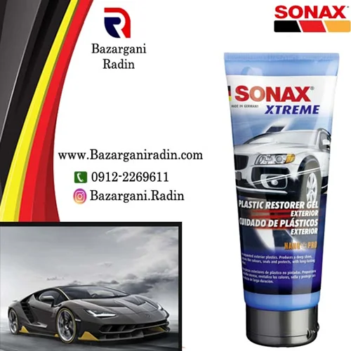 ژل بازساز پلاستیک قطعات خارجی نانو پرو اکستریم سوناکس 250میل(SONAX)کد210141