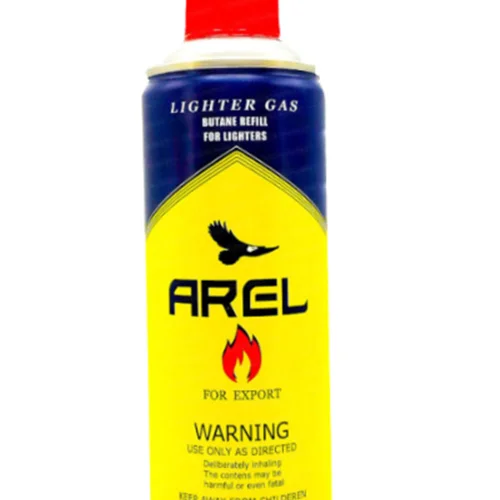 گاز فندک آرل 450میل (AREL) کارتن 25 عددی پخش عمده