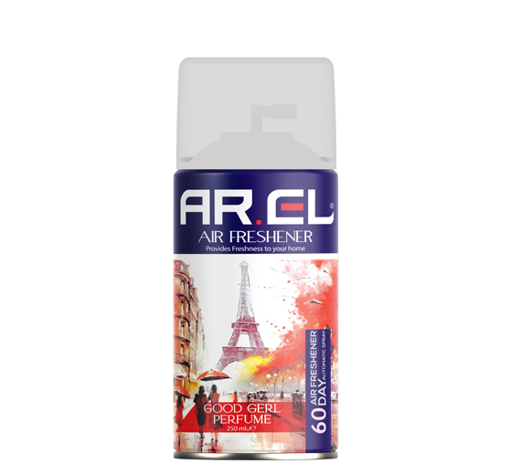 اسپری خوشبوکننده هوا (یدک) آرل 250 میل کارتن 24 تائی(AREL)پخش عمده