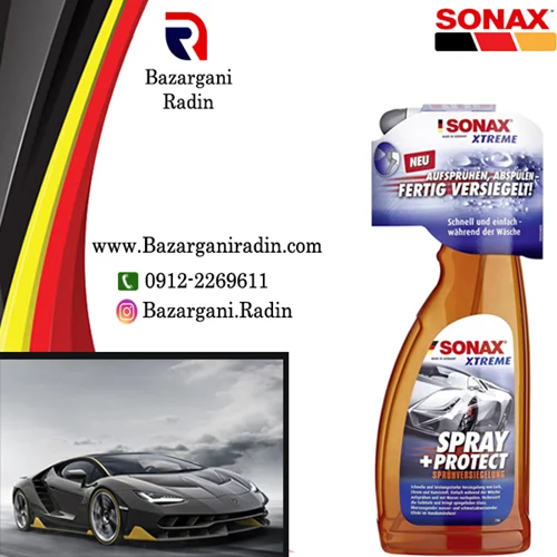 اسپری محافظ و آبگریز رنگ بدنه اکستریم سوناکس 750میل کارتن6عددی(SONAX)کد243400-پخش عمده
