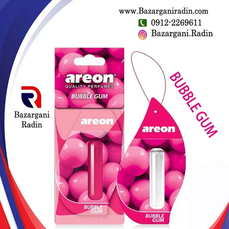 خوشبو کننده خودرو آرئون قطره ای 5 میل رایحه Bubble Gum