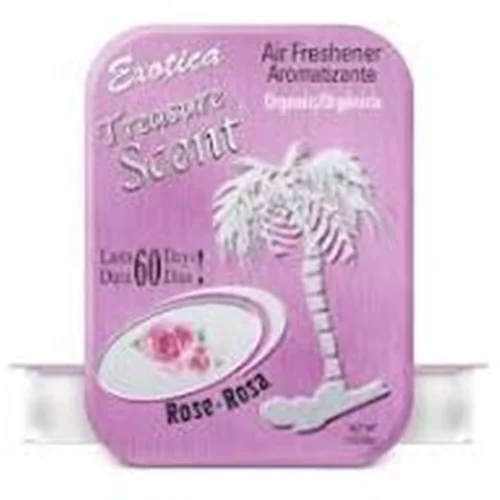خوشبو کننده خودرو اگزوتیکا کشوئی Exotica Treasure Scent  رایحه ROSE