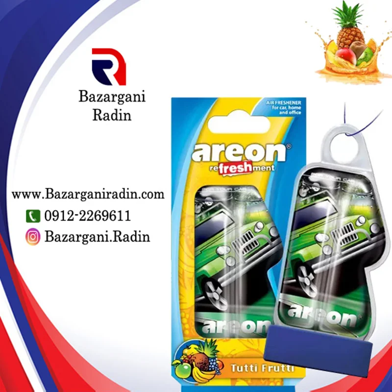 خوشبو کننده خودرو آرئون قطره ای 8.5 ml رایحه Tutti Frutti