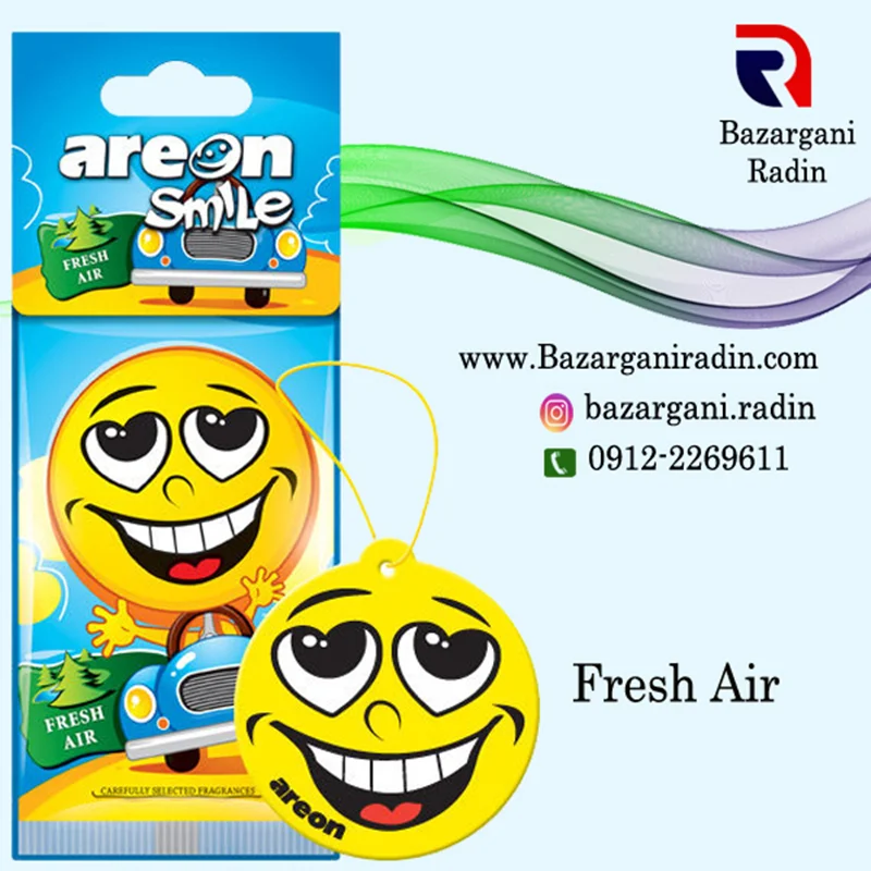خوشبو کننده آرئون کارتی Smile Dry رایحه Fresh Air