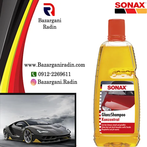 شامپو براق کننده غلیظ سوناکس 1 لیتری کارتن 6عددی(SONAX)کد314300-پخش عمده