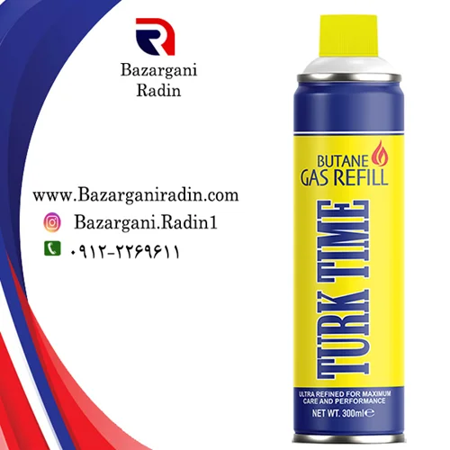 گازفندک بدون بو ترک تایم 300 میل کارتن 48تائی(TURK TIME)پخش عمده