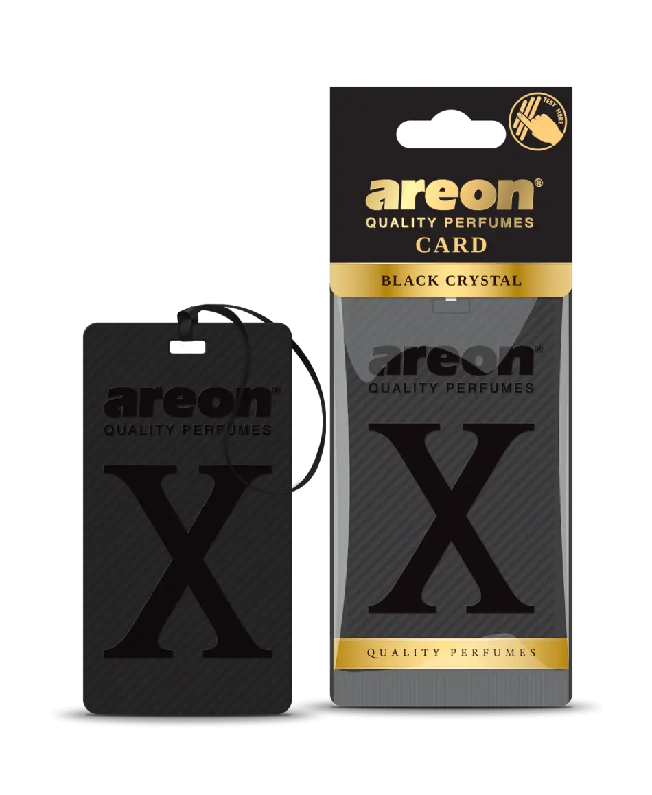 خوشبو کننده سیلیکونی آرئون Areon X Card رایحه Black Crystal