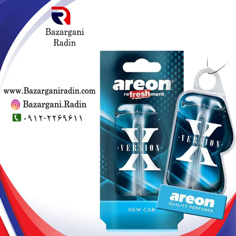 خوشبو کننده خودرو آرئون قطره ای X ایکس 8.5 ml رایحه New Car
