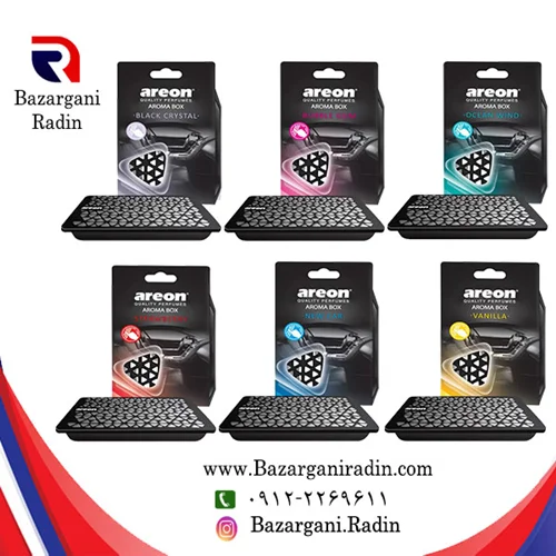 خوشبو کننده خودرو آرئون آروما باکس(Aroma Box) کارتن 36 عددی پخش عمده Areon